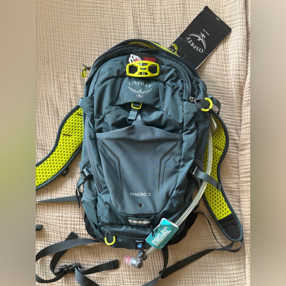 Osprey Syncro 12 Gray Blue Backpack